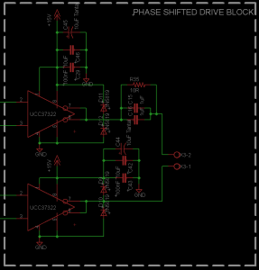 MANIA-C --- QCW DRSSTC PHASE SHIFTED DRIVE BLOCK